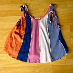 Flowy, multi-colored, tank top